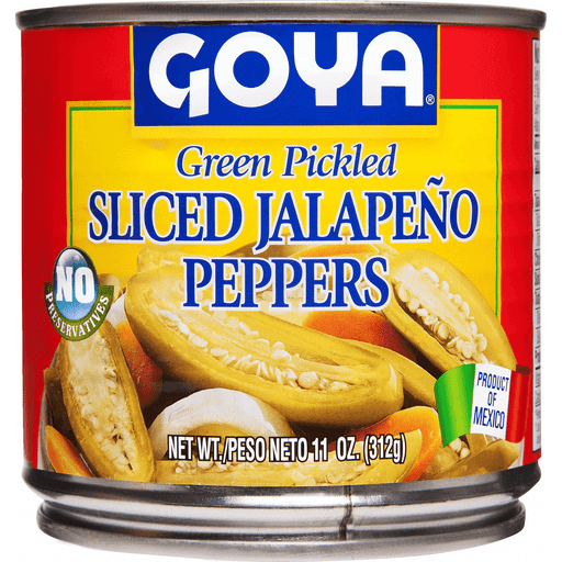 slide 1 of 1, Goya Sliced Jalapeno Peppers, 11 oz