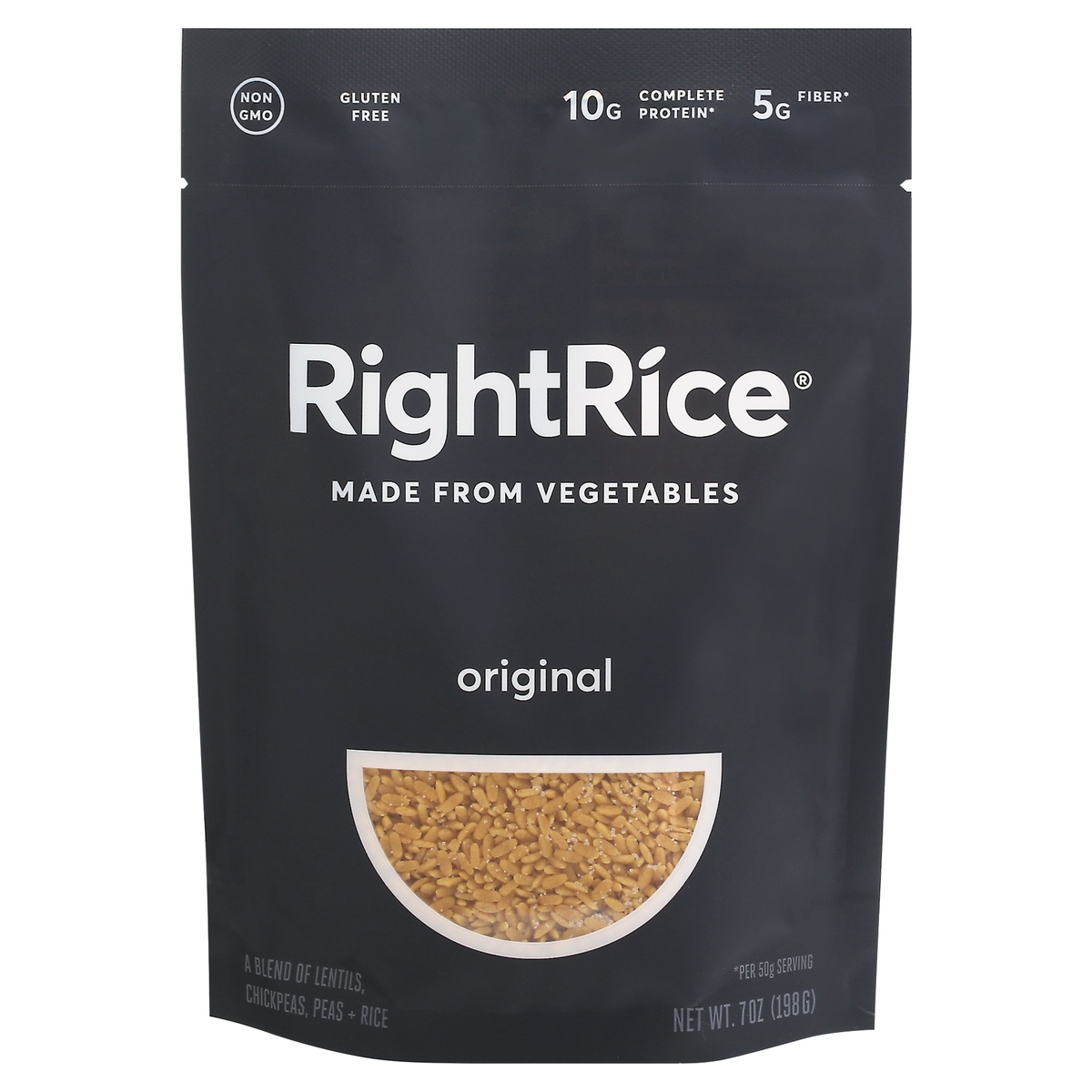 slide 1 of 1, RightRice Original Rice, 7 oz