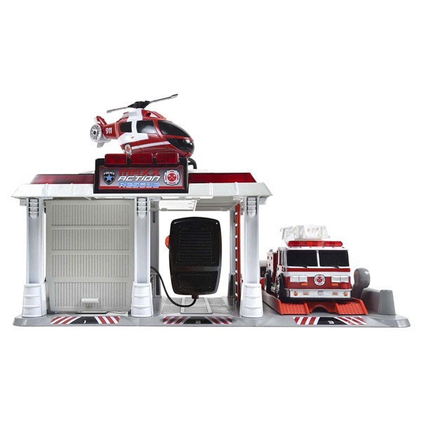 slide 9 of 17, Sunny Days Maxx Action Mini Vehicle Rescue Playset, 1 ct