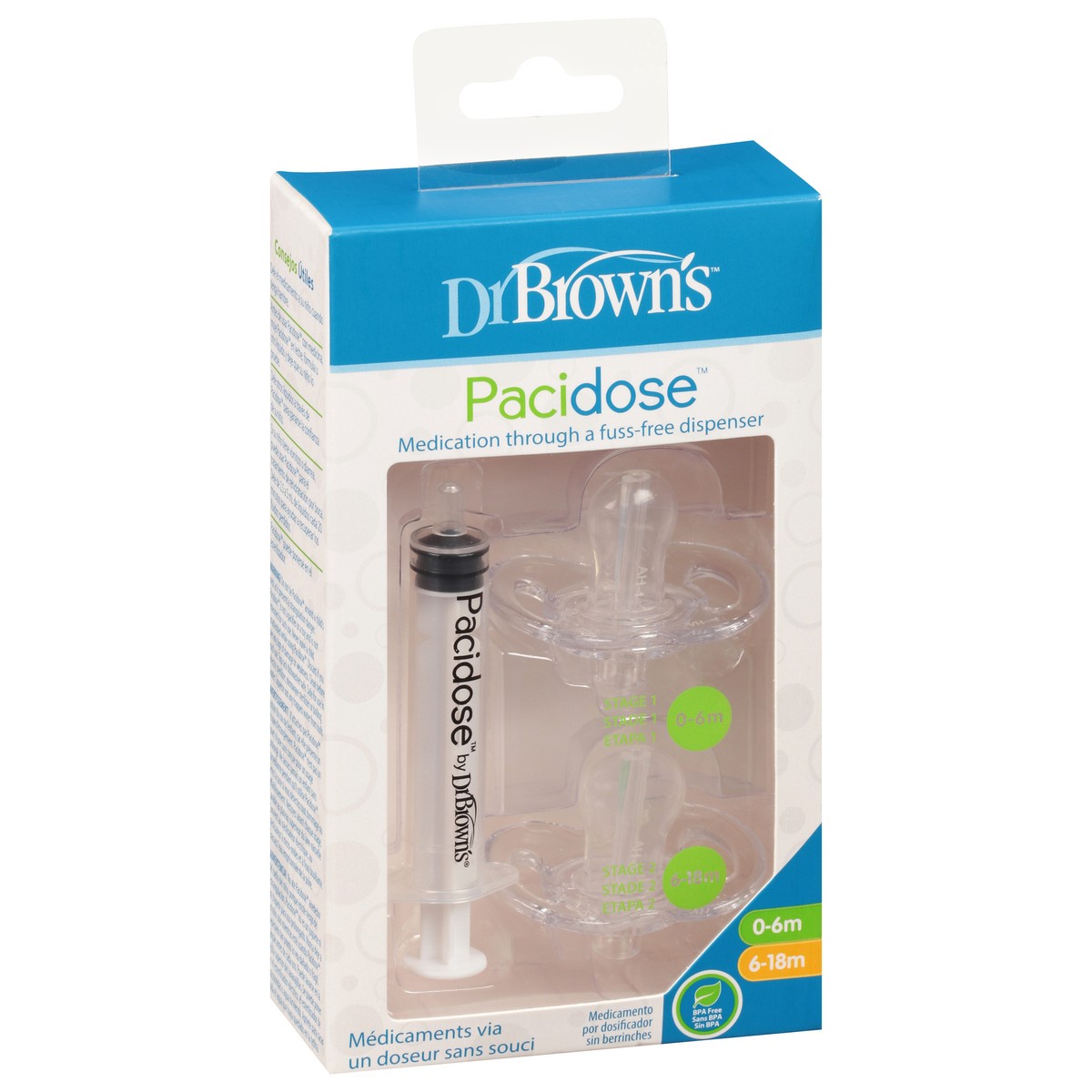 slide 5 of 12, Dr. Brown's Pacidose 1 Each, 1 ct