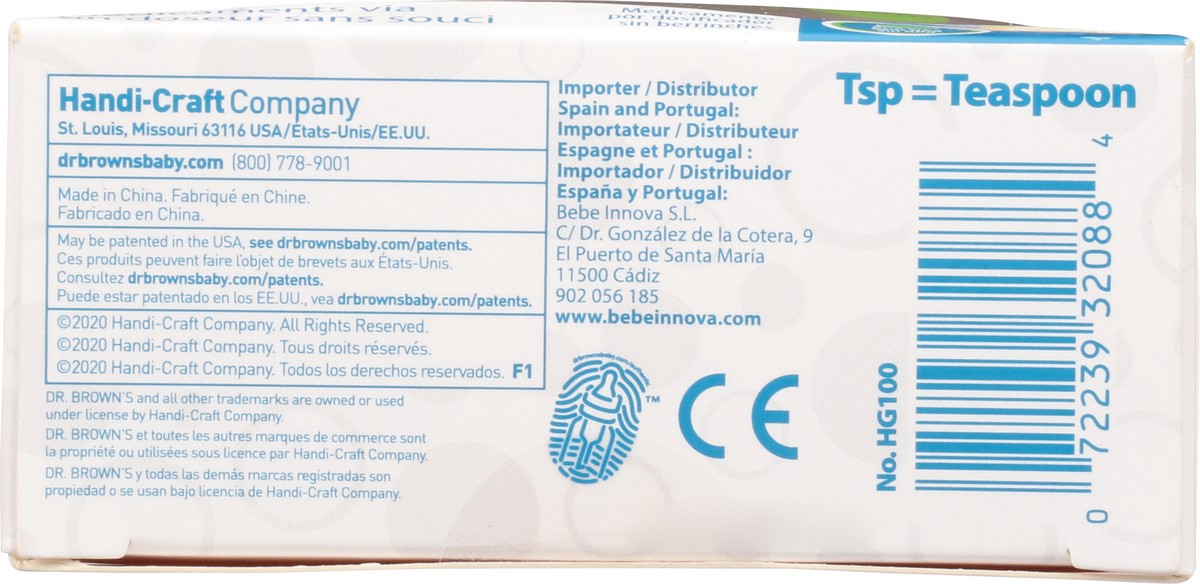 slide 12 of 12, Dr. Brown's Pacidose 1 Each, 1 ct