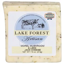 Lake Forest Artisan Morel Mushroom & Leek Jack Cheese 7.5 oz