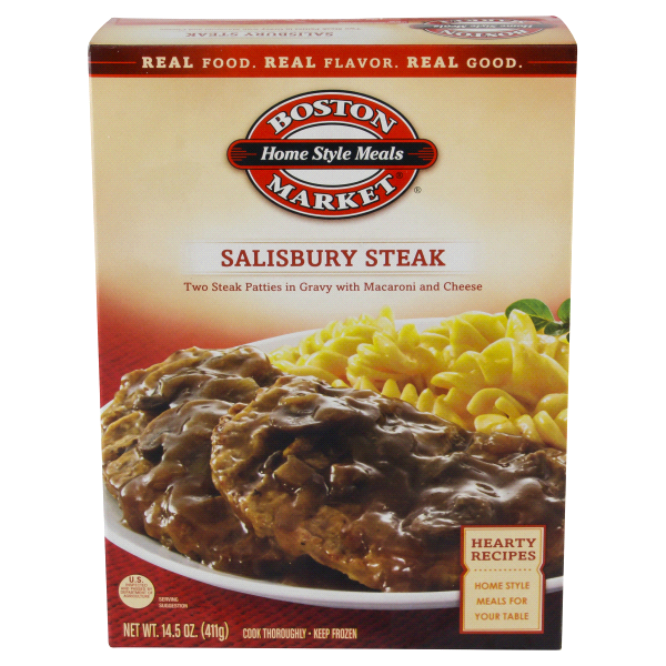 slide 1 of 1, Boston Market Salisbury Steak, 14.5 oz