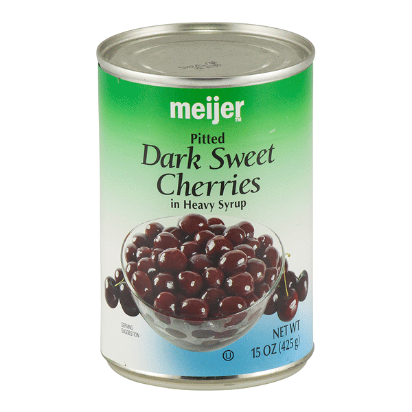 slide 1 of 1, Meijer Dark Sweet Pitted Cherries, 15 oz
