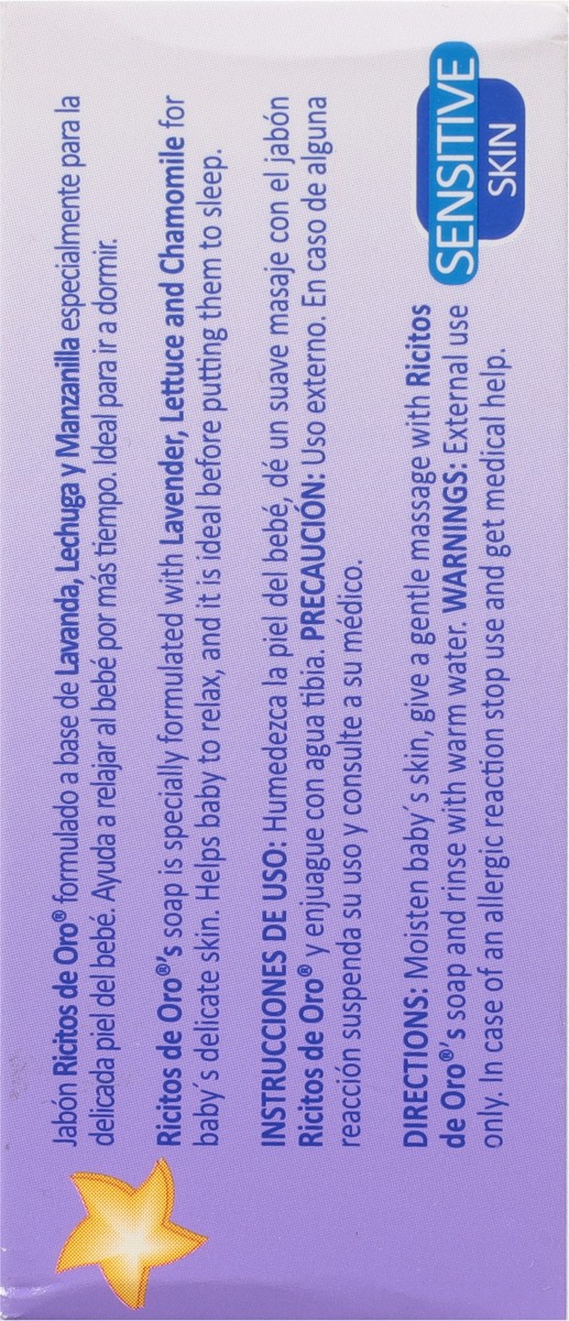 slide 7 of 9, Ricitos de Oro Hypoallergenic Relaxes and Moisturizes Lavender and Lettuce Soap 3.5 oz, 3.5 oz