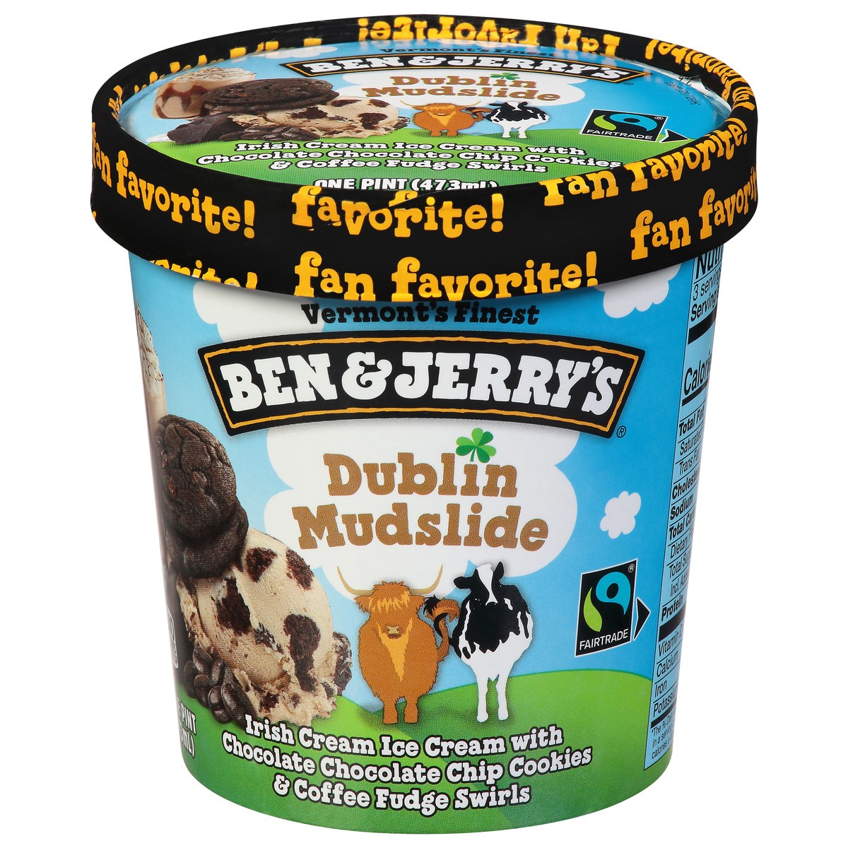 slide 4 of 14, Ben & Jerry's Dublin Mudslide Ice Cream 1 pt, 1 pint