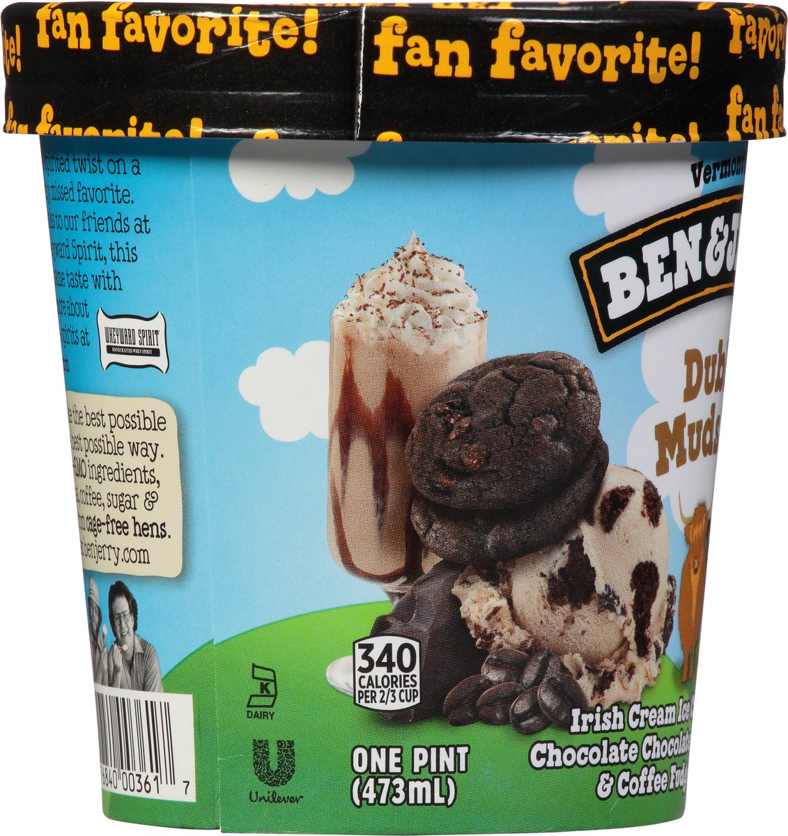 slide 12 of 14, Ben & Jerry's Dublin Mudslide Ice Cream 1 pt, 1 pint