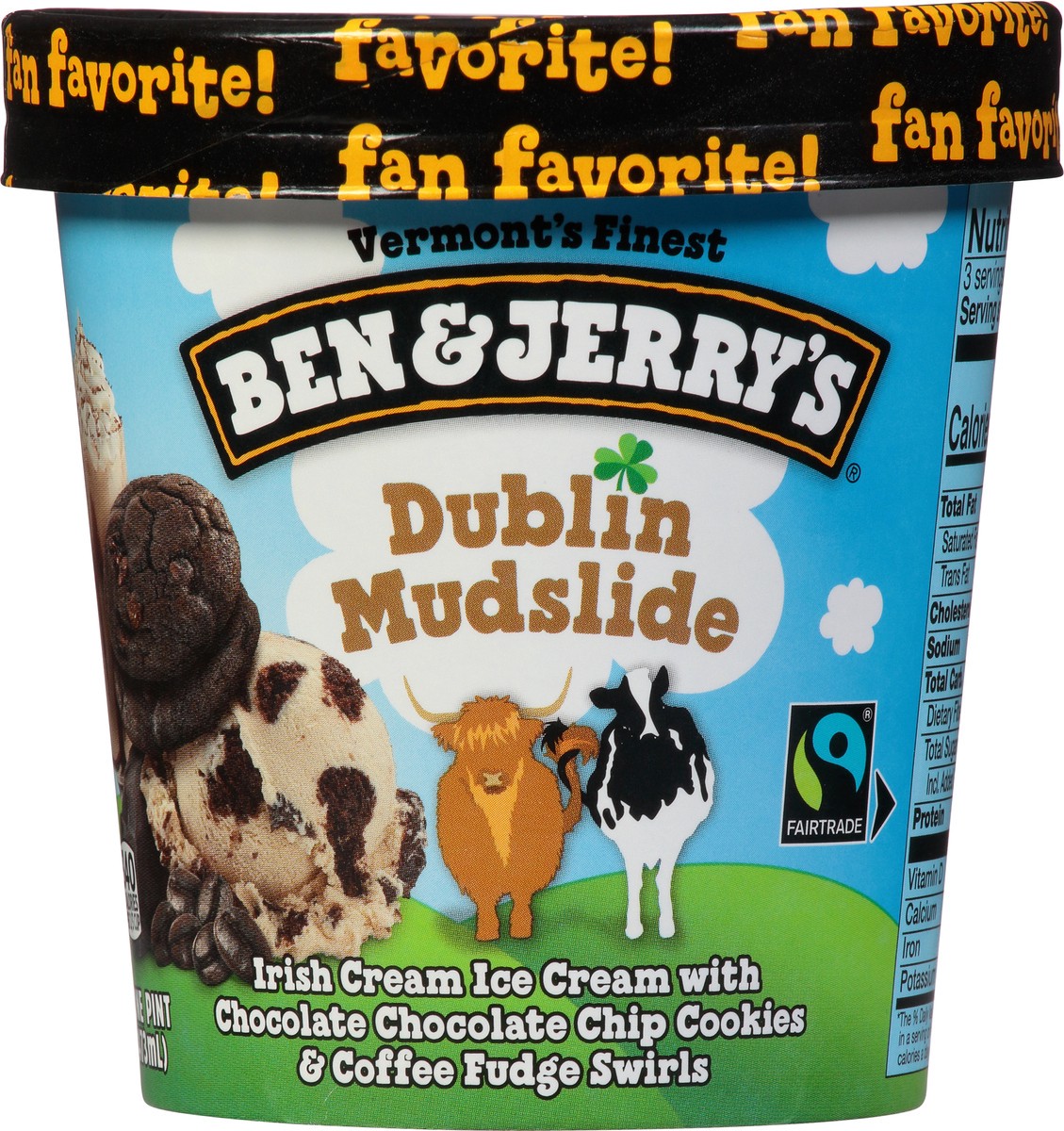 slide 14 of 14, Ben & Jerry's Dublin Mudslide Ice Cream 1 pt, 1 pint
