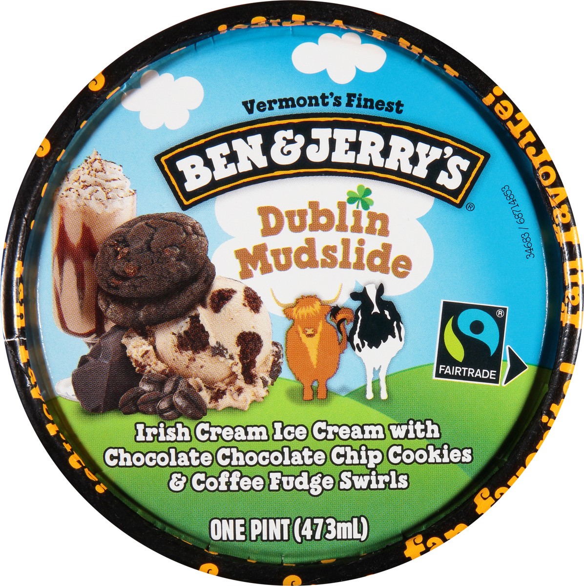 slide 8 of 14, Ben & Jerry's Dublin Mudslide Ice Cream 1 pt, 1 pint