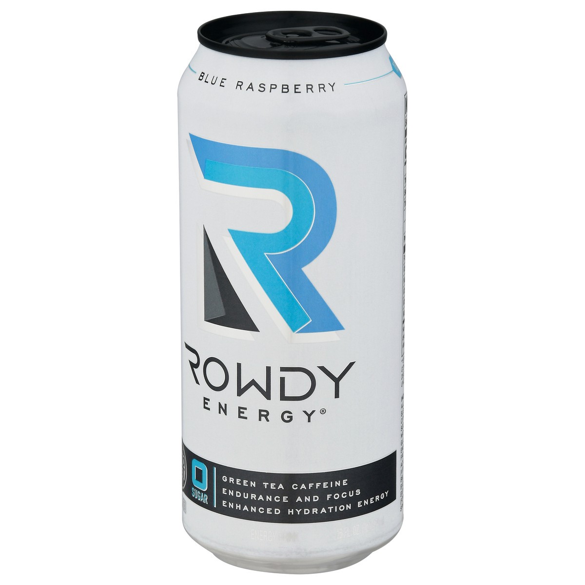 slide 3 of 9, Rowdy Energy Blue Raspberry Energy Drink 16 fl oz, 