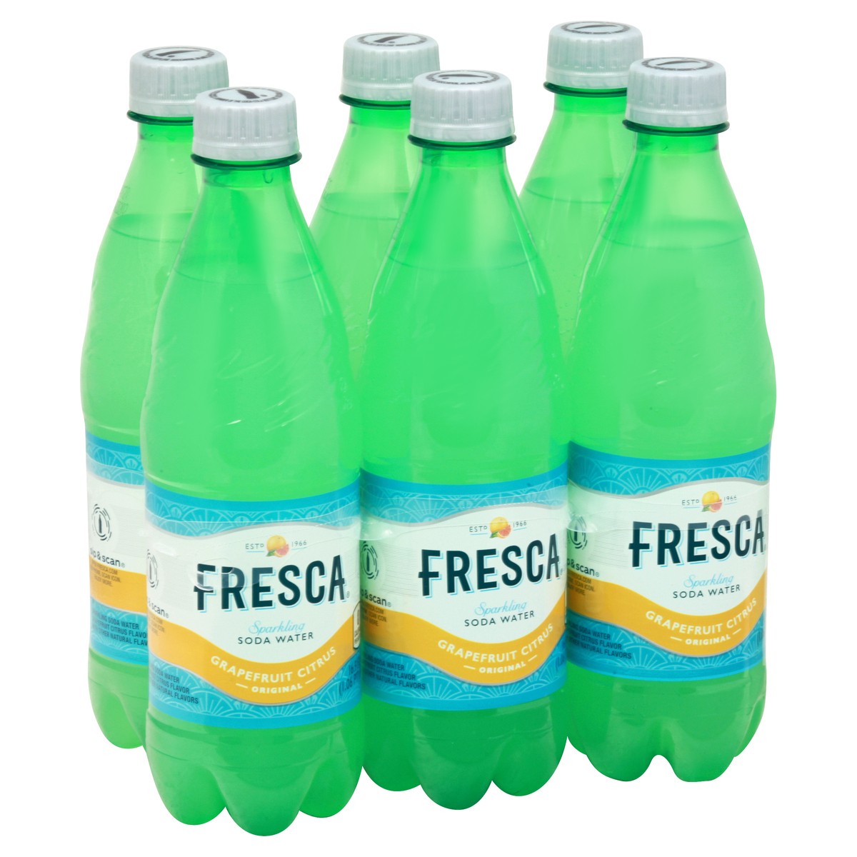 slide 6 of 12, Fresca Original Sparkling Grapefruit Citrus Soda Water 6 ea, 6 ct