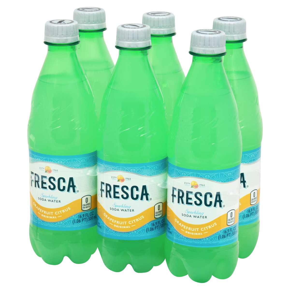 slide 12 of 12, Fresca Original Sparkling Grapefruit Citrus Soda Water 6 ea, 6 ct