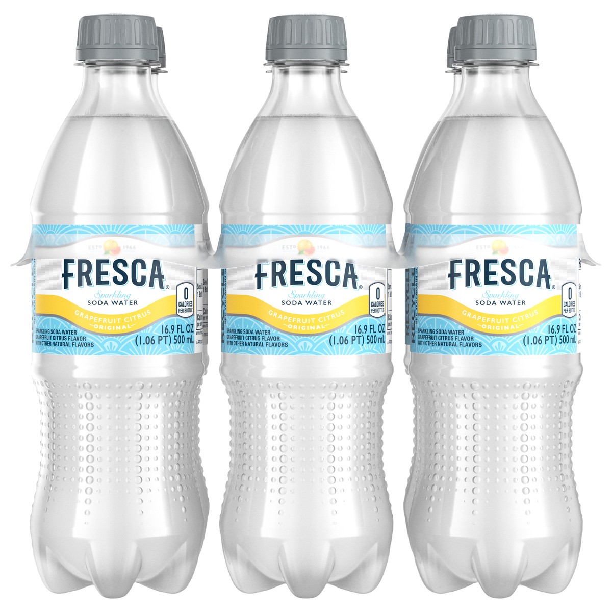 slide 1 of 12, Coca-Cola Fresca Bottles, 16.9 fl oz, 6 Pack, 6 ct 16.9 oz