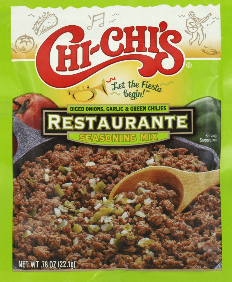 slide 2 of 2, CHI-CHI'S Restaurant Seasoning Mix, 0.78 oz