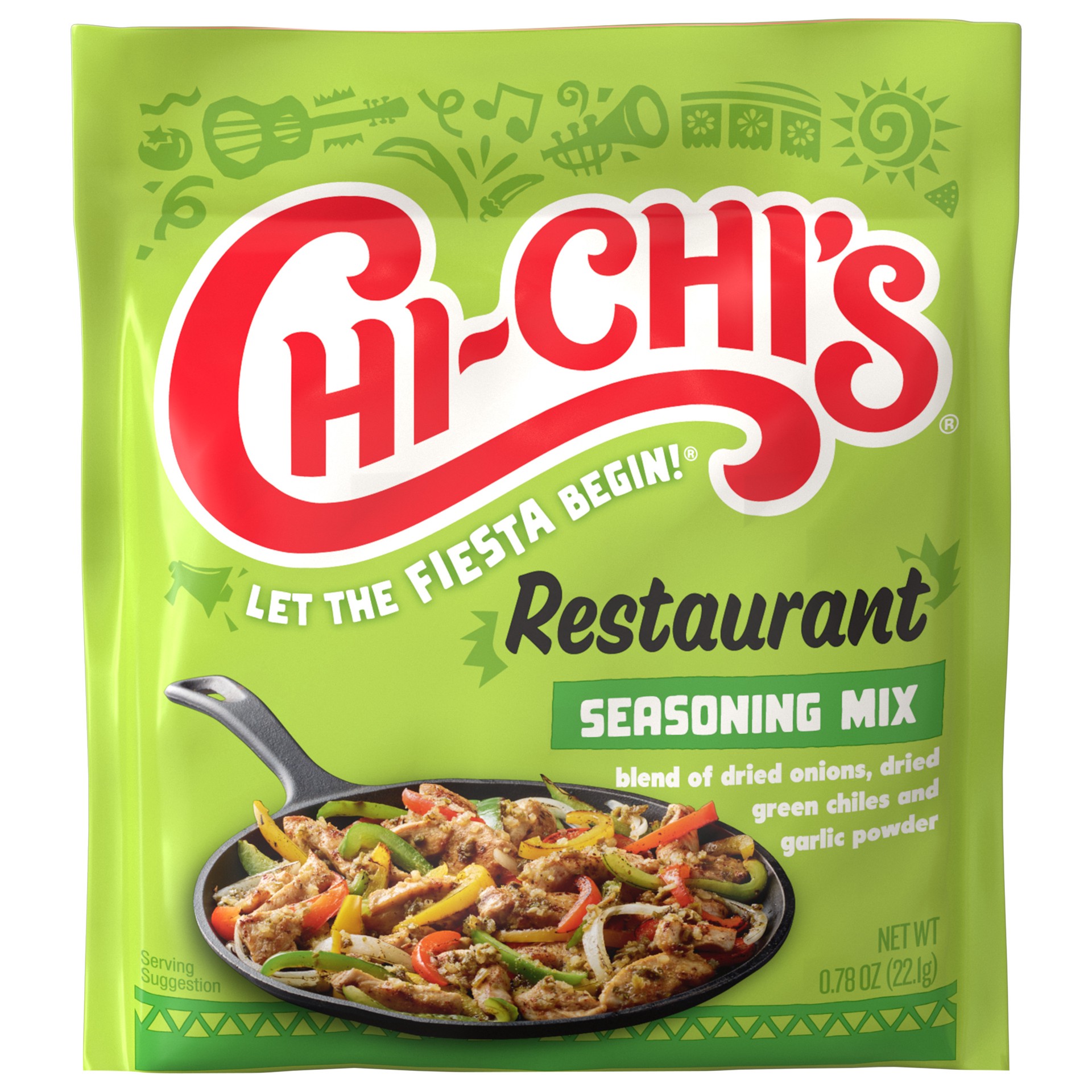 slide 1 of 2, CHI-CHI'S Restaurant Seasoning Mix, 0.78 oz