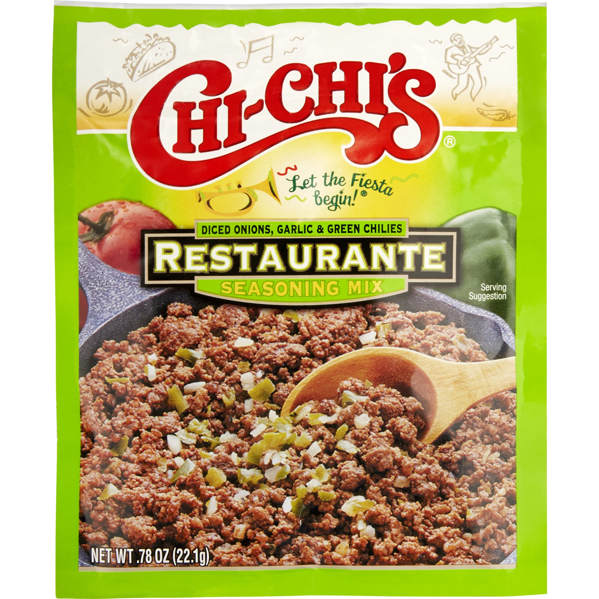 slide 1 of 2, CHI-CHI'S Restaurant Seasoning Mix, 0.78 oz