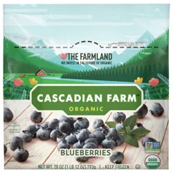 Cascadian Farm Organic Blueberries, Frozen Fruit, 28 oz.
