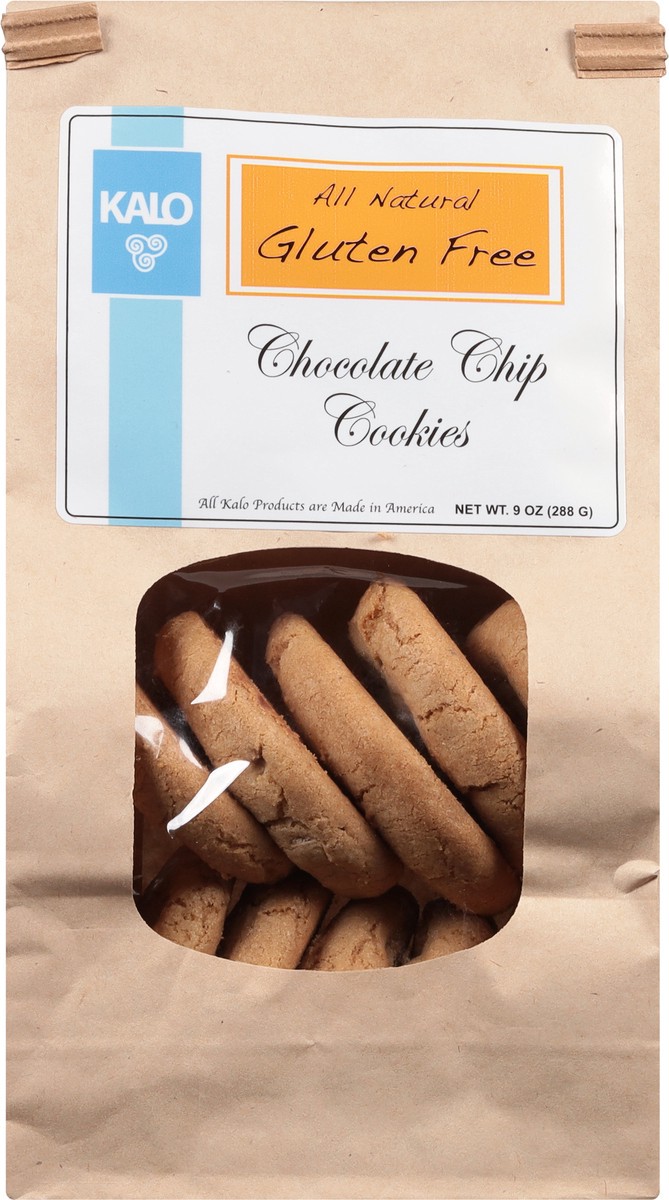 slide 4 of 12, Kalo Gluten Free Chocolate Chip Cookies 9 oz, 1 ct