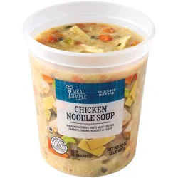 Meal Simple by H-E-B Chicken Noodle Soup - Family Size
