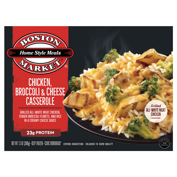 slide 1 of 1, Boston Market Chicken, Broccoli & Cheese Casserole, 13 oz