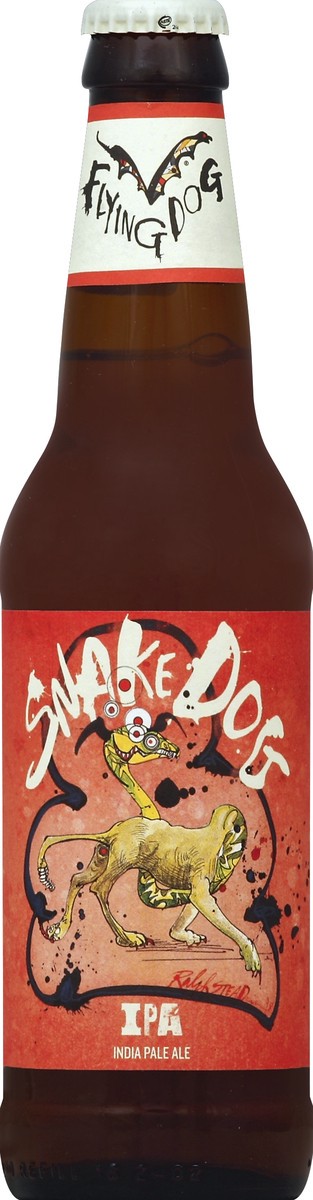 slide 2 of 4, Flying Dog Beer, Snake Dog IPA, 12 oz