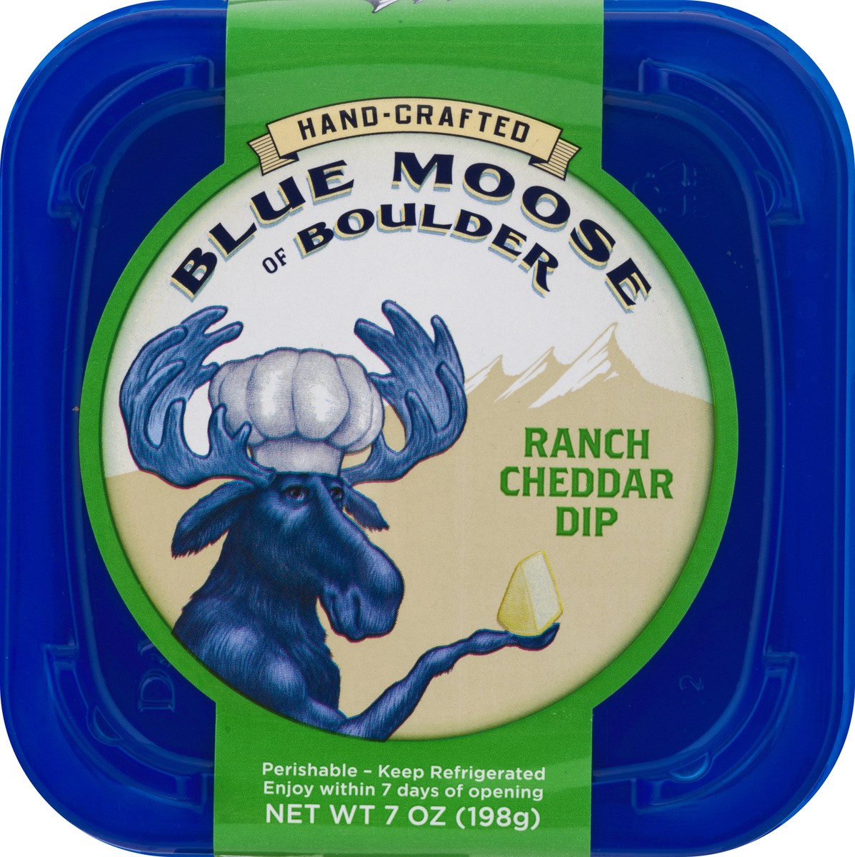 slide 13 of 13, Blue Moose of Boulder Ranch Cheddar Dip 7 oz, 7 oz