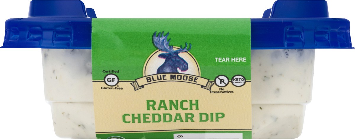 slide 6 of 13, Blue Moose of Boulder Ranch Cheddar Dip 7 oz, 7 oz