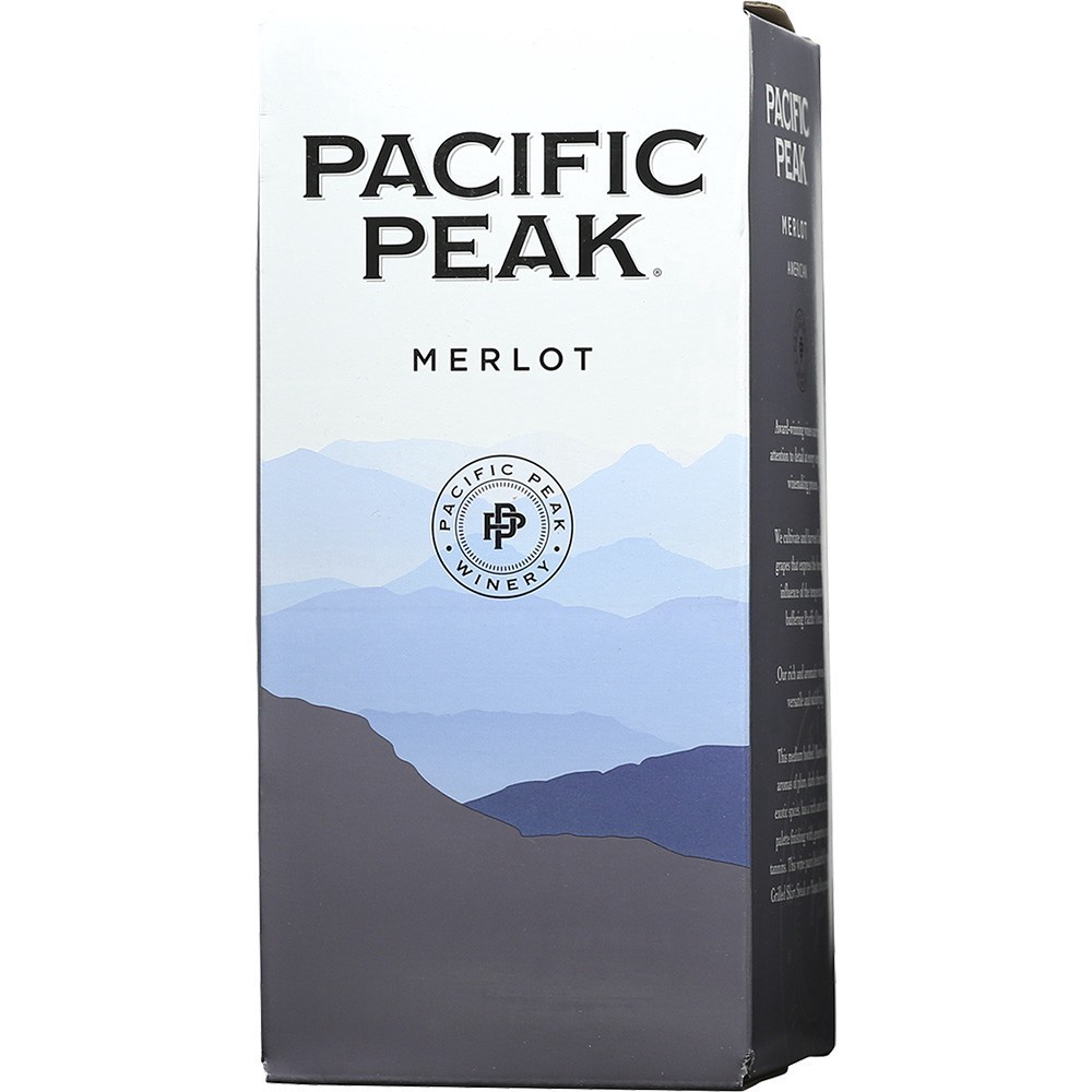 slide 1 of 1, Pacific Peak Winery Merlot, Red Wine, 3L, 3 liter