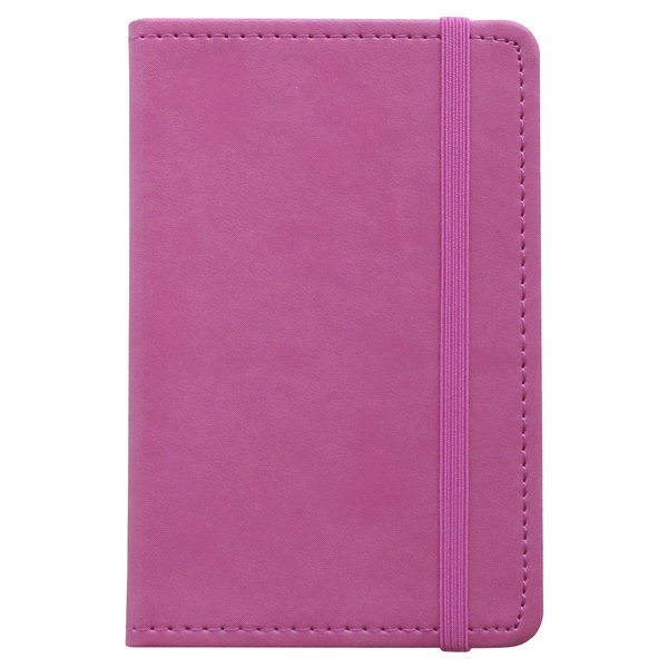 slide 1 of 1, Italian Leatherette Pocket Journal Assortment, Pink & Lavender, 1 ct