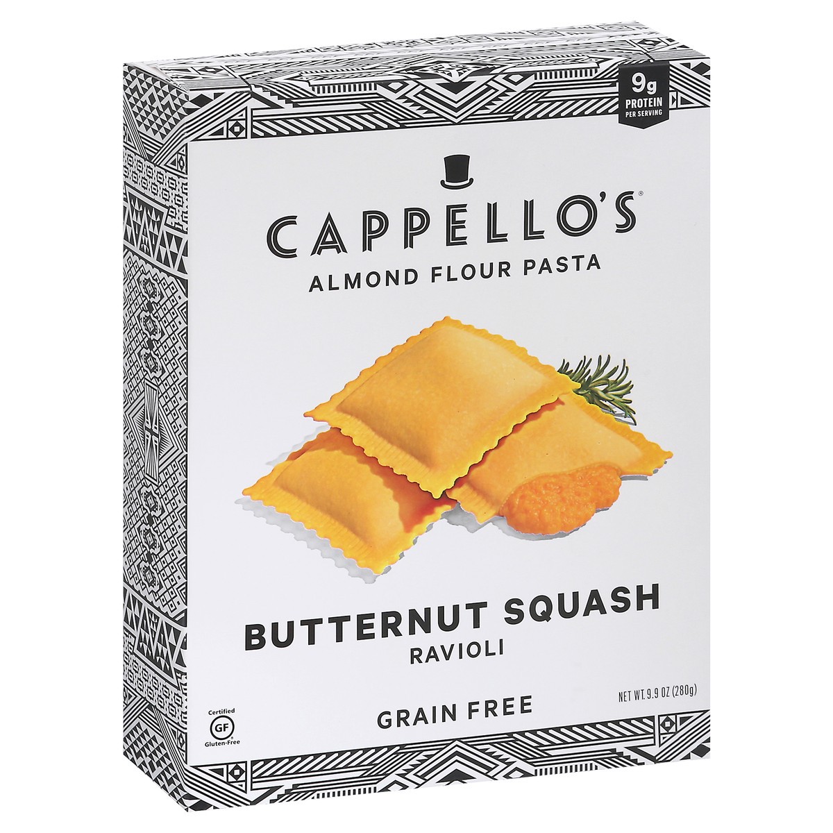 slide 2 of 9, Cappello's Butternut Squash Ravioli, 9.9 oz