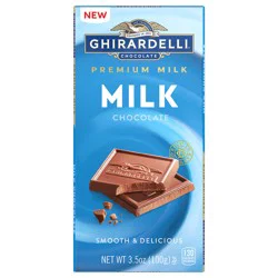 Ghirardelli Premium Milk Chocolate Candy Bar, 3.5 oz