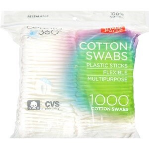 slide 1 of 1, Beauty 360 Cotton Swabs, 1000Ct, 1000 ct