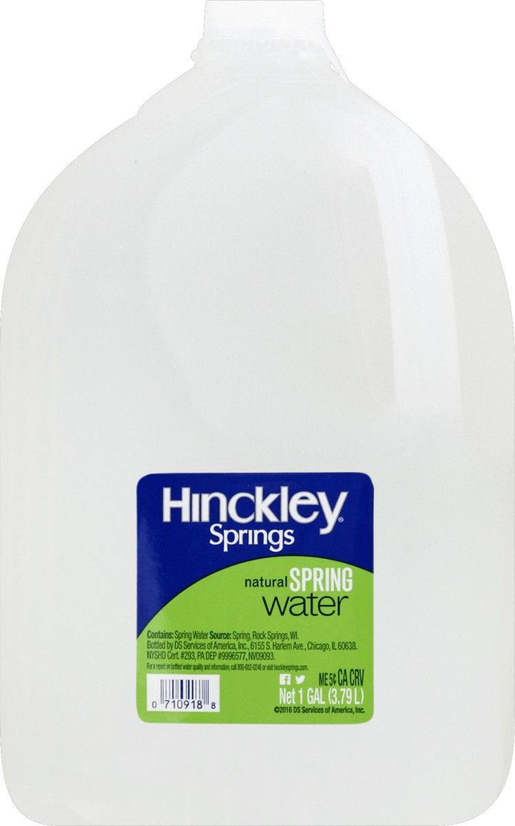 slide 2 of 4, Hinckley Springs Water 1 gl, 1 gal