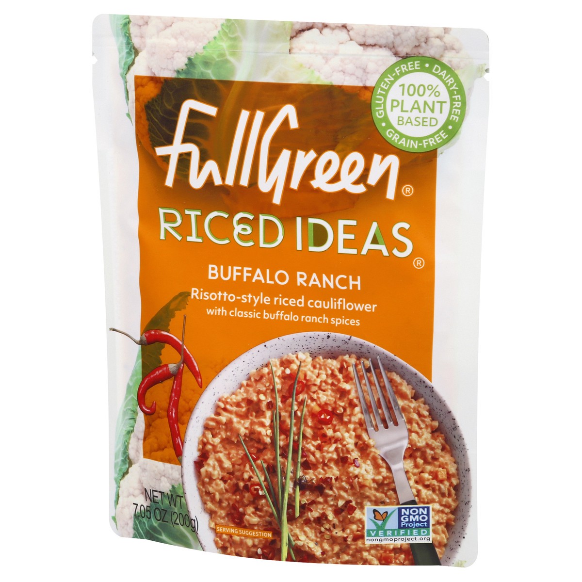 slide 3 of 9, Fullgreen Buffalo Ranch Riced Ideas 7.05 oz, 7.05 oz