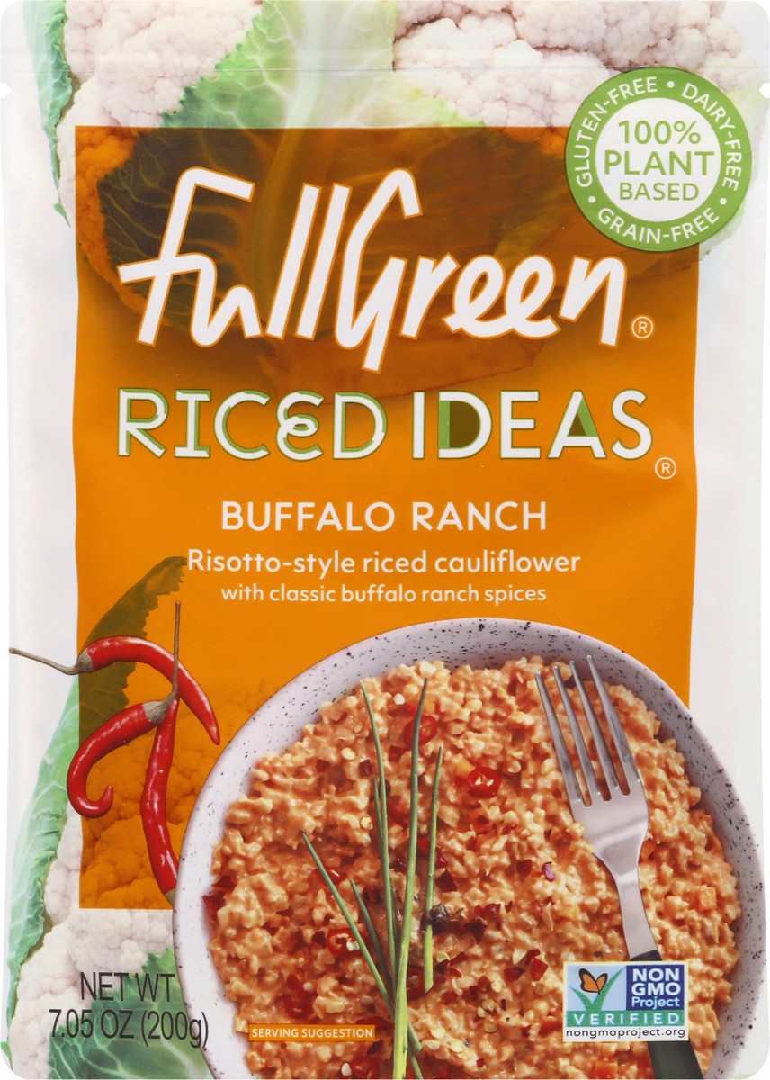 slide 6 of 9, Fullgreen Buffalo Ranch Riced Ideas 7.05 oz, 7.05 oz