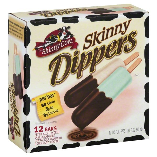 slide 1 of 1, Skinny Cow Van Mint Mini Dippe, 1 ct