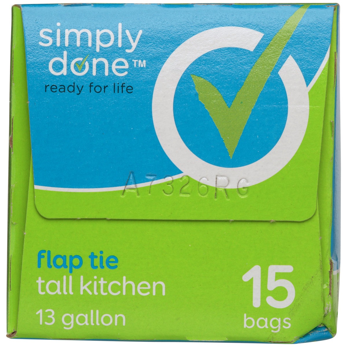 slide 9 of 9, Simply Done Tall Kitchen Bags, 15 ct