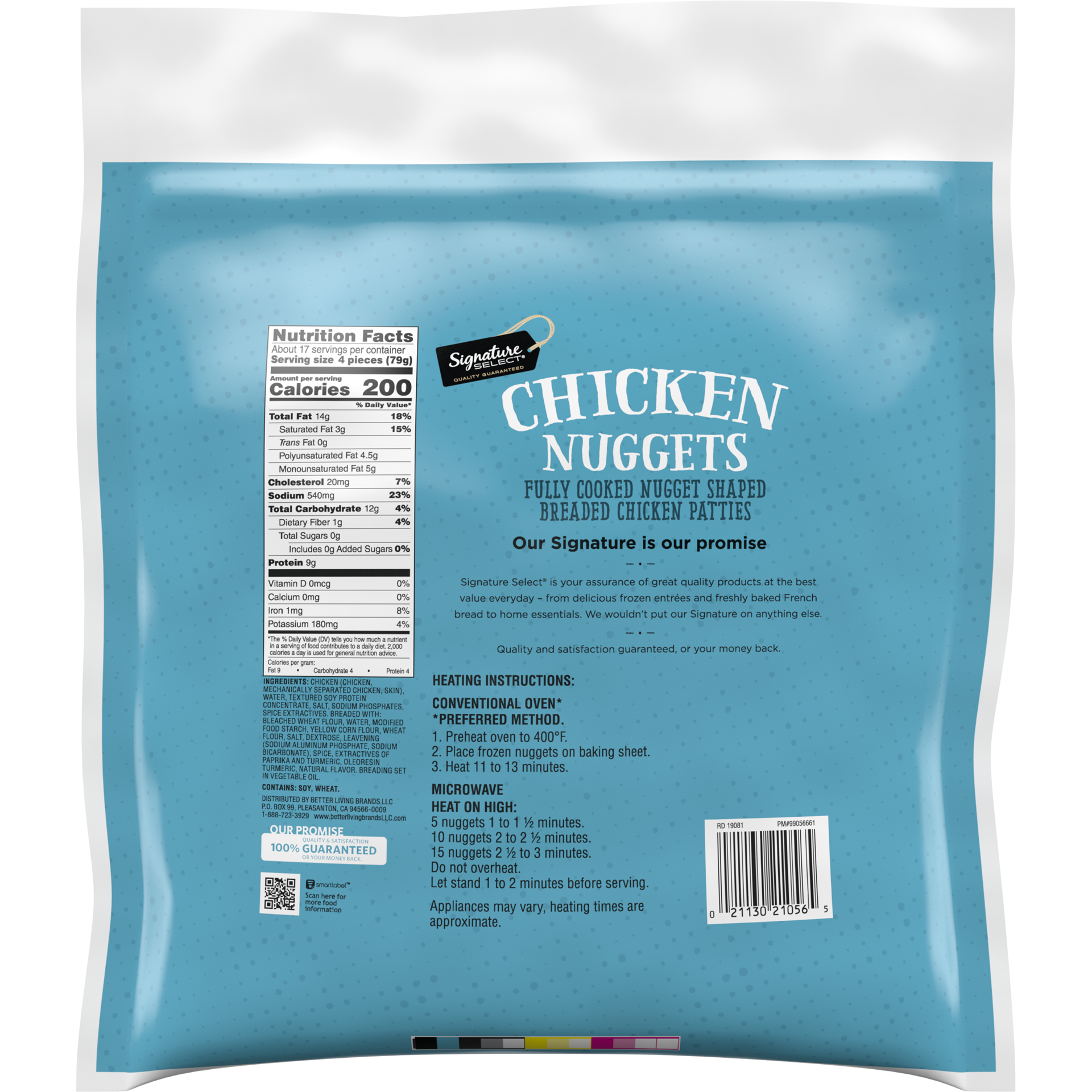 slide 6 of 10, Signature Select Chicken Nuggets Family Pack 48 oz, 48 oz