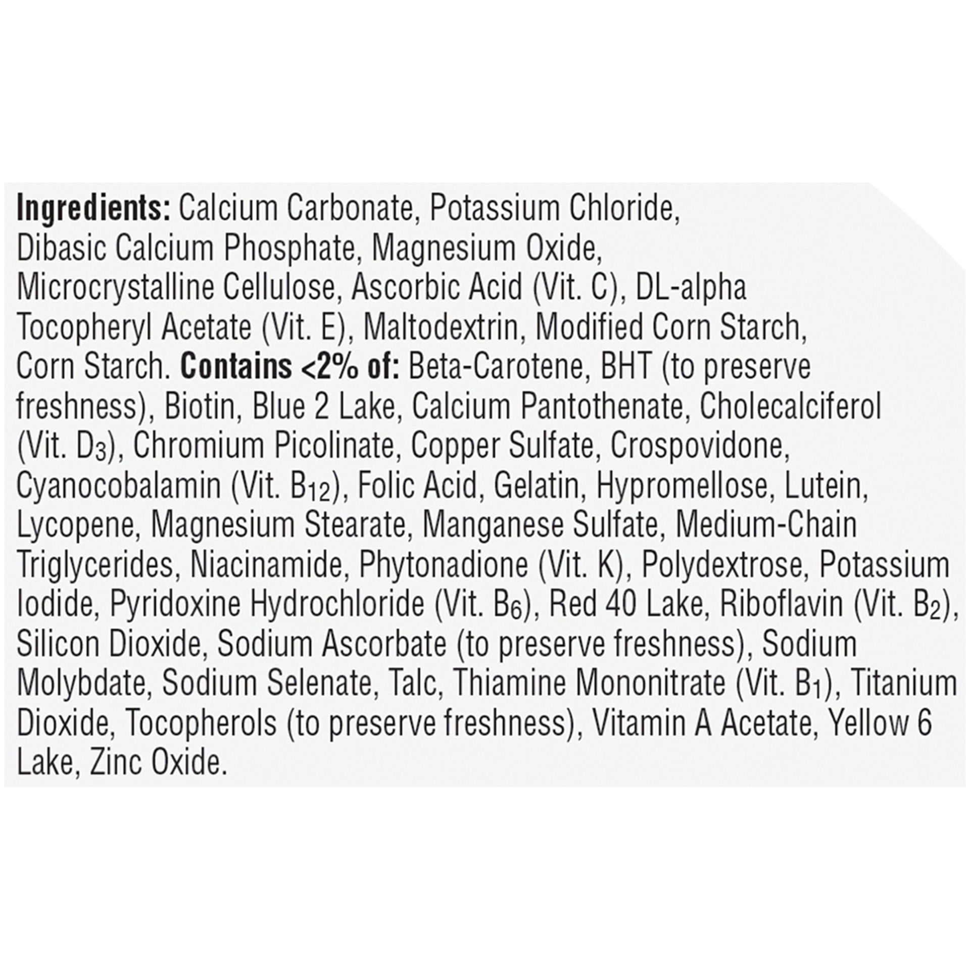 slide 6 of 6, Centrum Silver Multivitamin & Multimineral Supplement, 125 ct