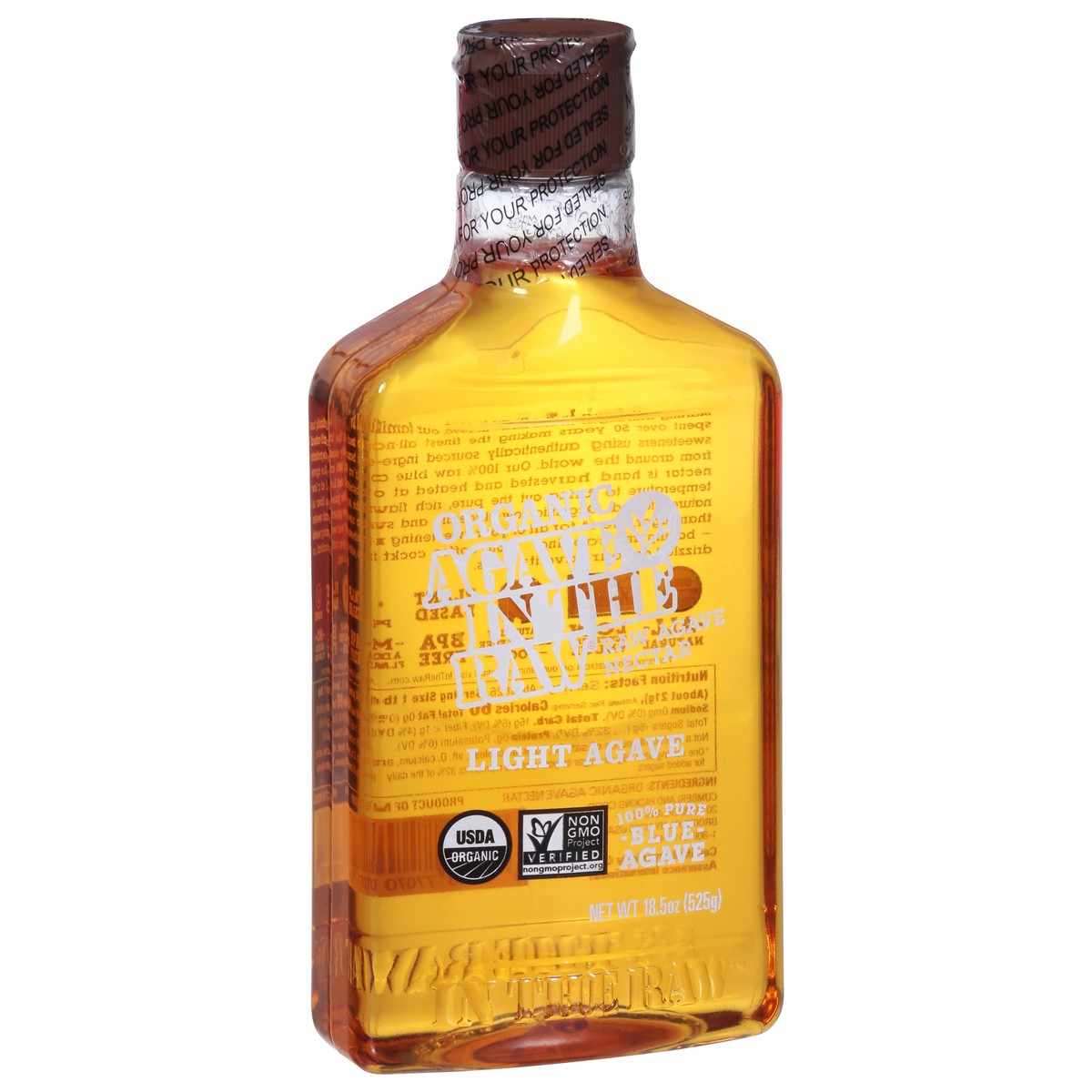 slide 8 of 11, In the Raw Light Raw Organic Agave Nectar 18.5 oz, 18.5 oz