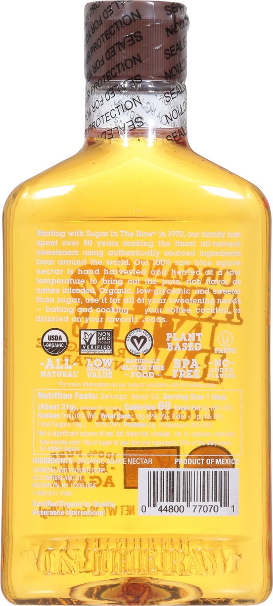slide 3 of 11, In the Raw Light Raw Organic Agave Nectar 18.5 oz, 18.5 oz
