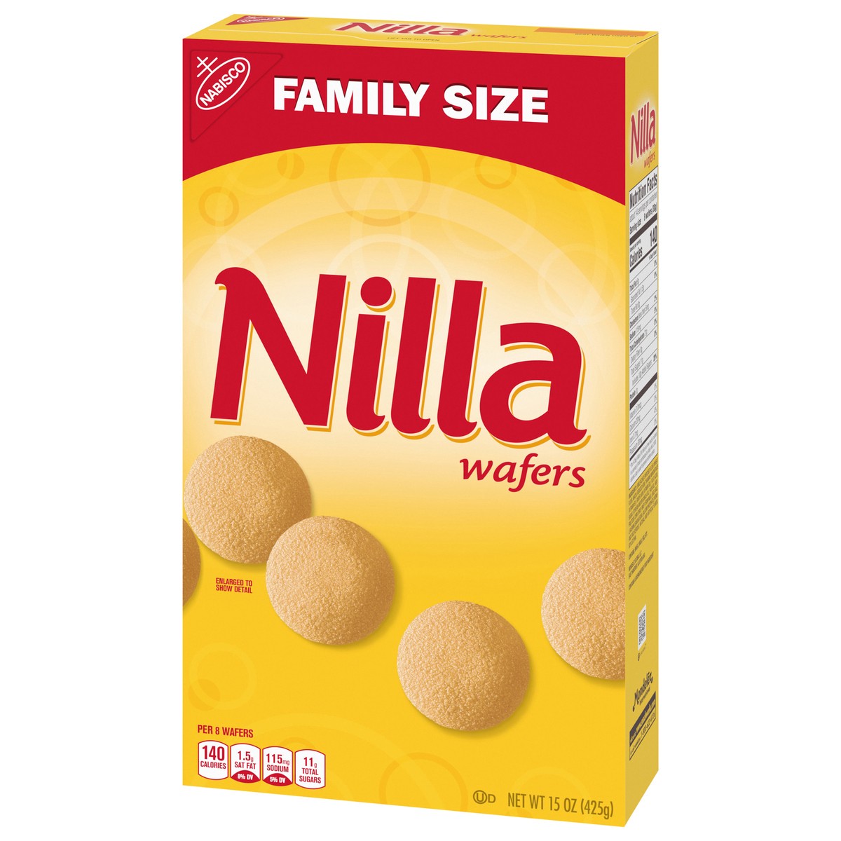 slide 3 of 13, Nilla Wafers Cookies, Vanilla Wafers, Family Size, 15 oz, 15 oz