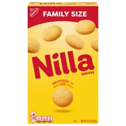 NILLA Wafers Cookies, Vanilla Wafers, Family Size, 15 oz