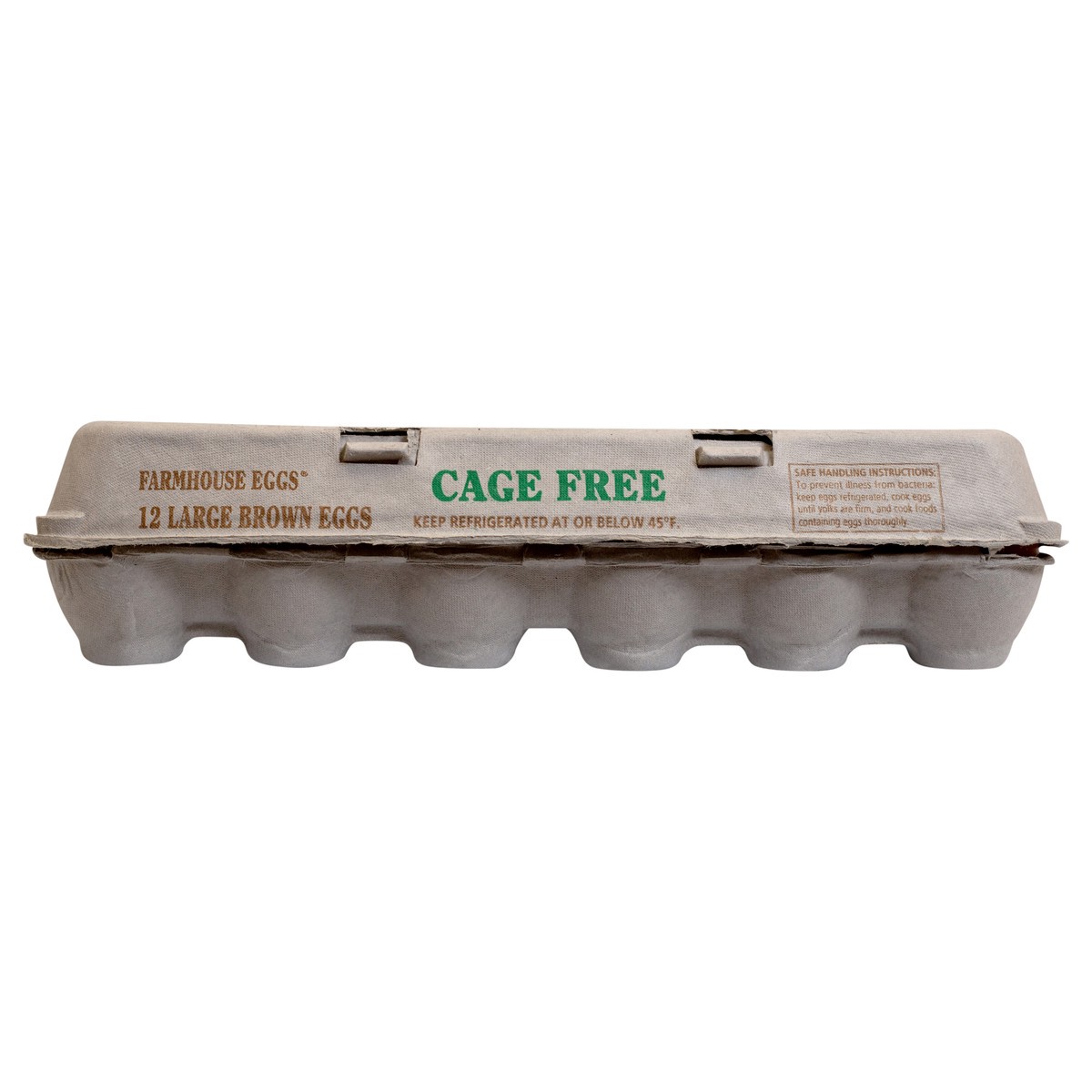 slide 1 of 13, FARMHOUSE EGGS Large Brown Cage Free Eggs, 12 Count, 12 ct