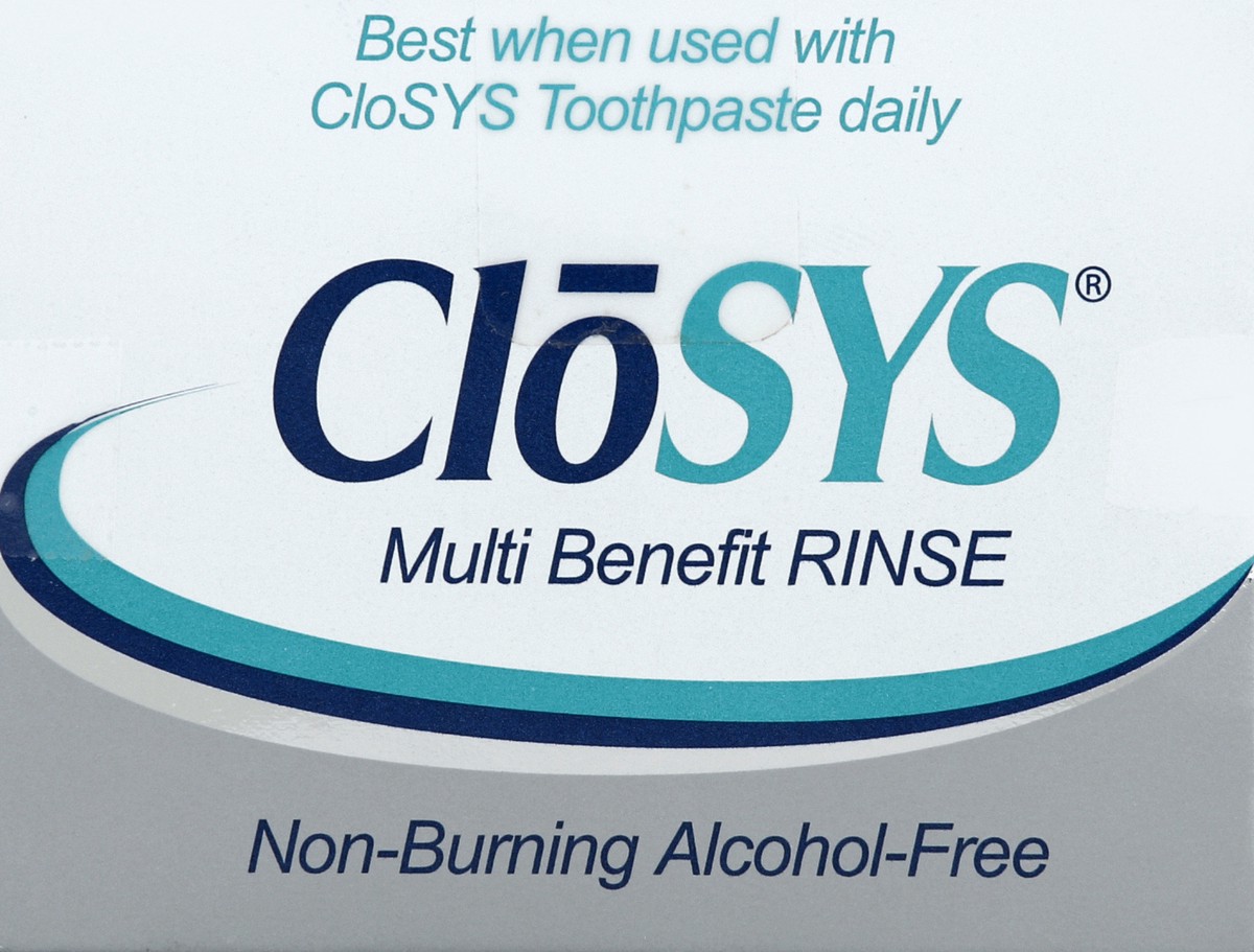 slide 6 of 6, CloSYS Multi Benefit Rinse 16 oz, 16 fl oz