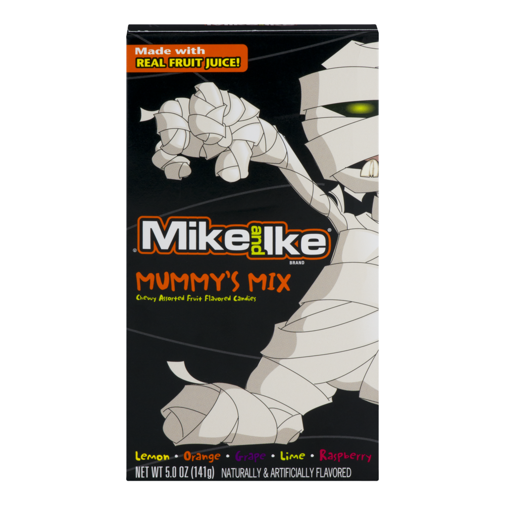 slide 1 of 1, MIKE AND IKE Mummy's Mix Candies, 5 oz