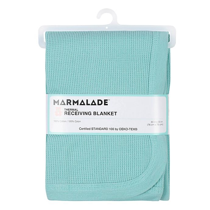 slide 2 of 3, Marmalade Thermal Receiving Blanket - Aqua, 1 ct