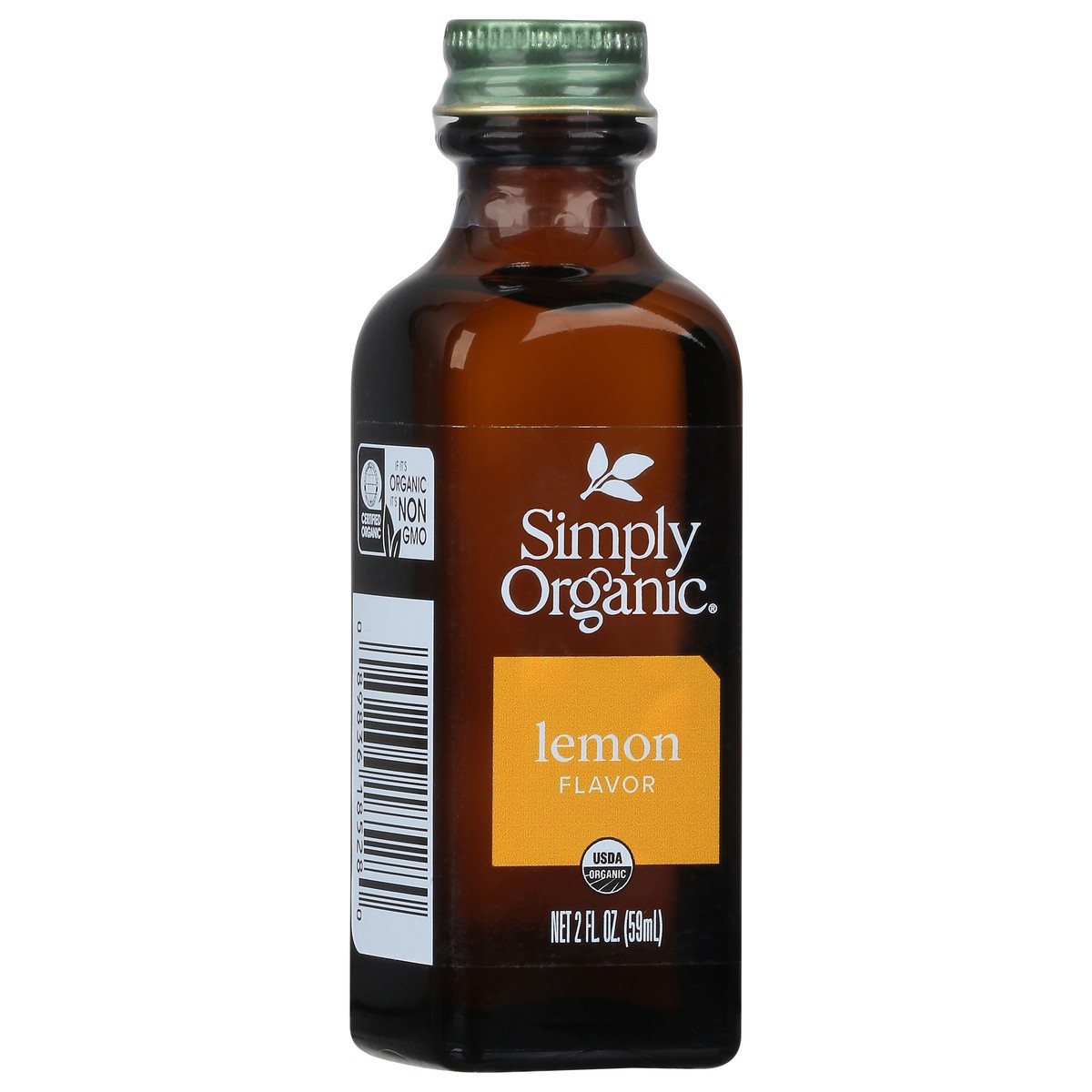 slide 4 of 9, Simply Organic Lemon Flavor, 2 oz