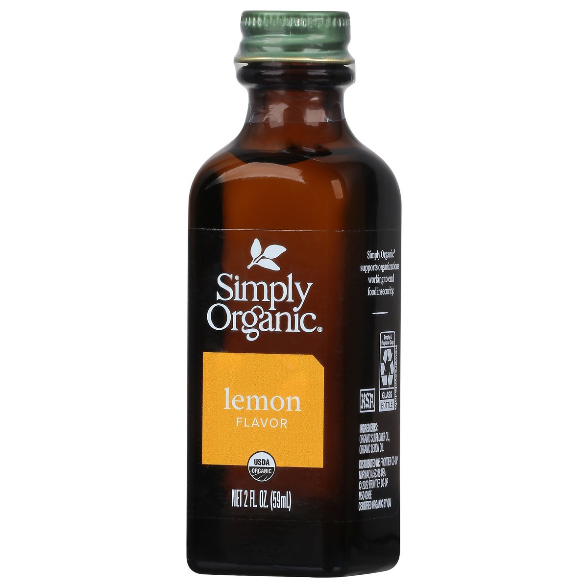 slide 5 of 9, Simply Organic Lemon Flavor, 2 oz