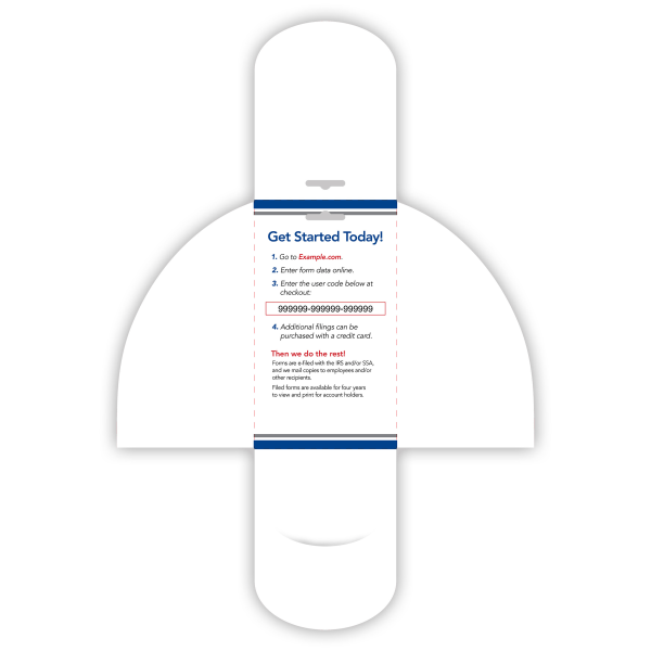 slide 2 of 4, ComplyRight Fast File Tax Filings For Small Business, W-2/1099, Card For 5 Tax Filings, 1 ct
